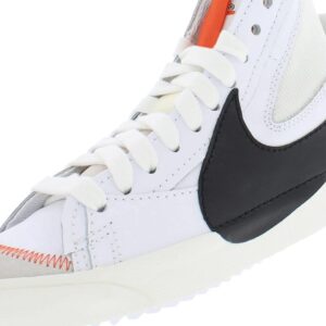 Nike Blazer Mid '77 Jumbo Unisex Shoes Size 9, Color: White/Black/Pearl White