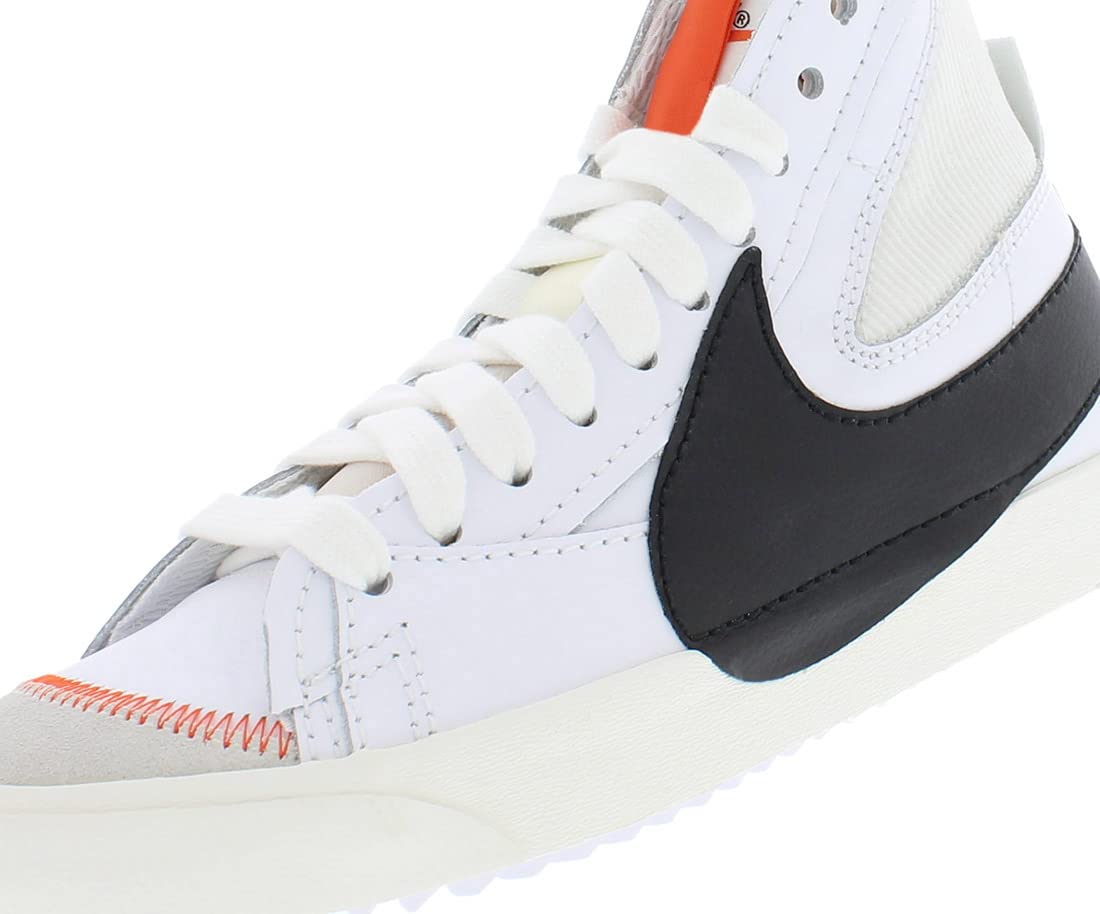 Nike Blazer Mid '77 Jumbo Unisex Shoes Size 9, Color: White/Black/Pearl White