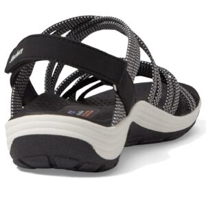 Skechers Reggae Cup - Smitten by You Black/White 8 B (M)