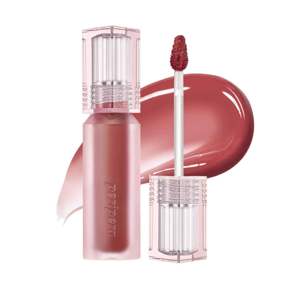 Peripera Water Bare Tint (006 SOFTLY BROWN) - Lip Tint, Lip Stain, Glowy Tint