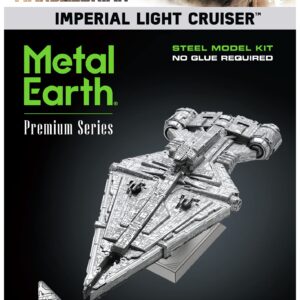 Metal Earth Fascinations Premium Series Star Wars Imperial Light Cruiser 3D Metal Model Kit