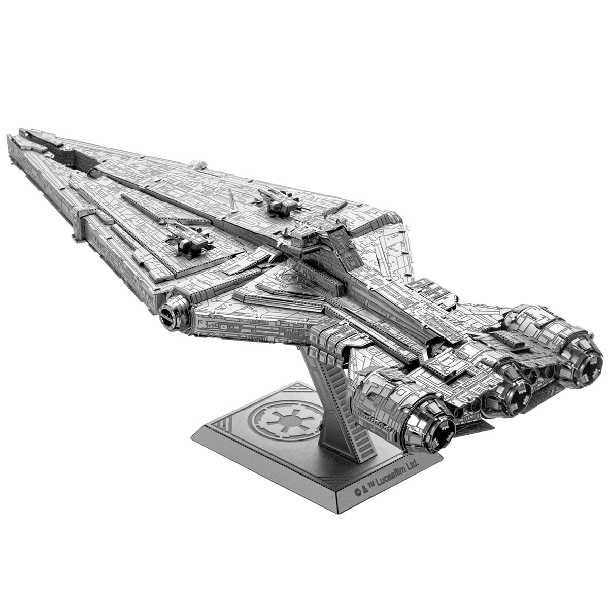 Metal Earth Fascinations Premium Series Star Wars Imperial Light Cruiser 3D Metal Model Kit