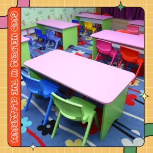 FairySandy 10 Pcs School Chairs Stackable 11 Inch Plastic Preschool Chairs Classroom Stack Seating Chairs for Kids Children Student Toddler Home Learning Daycare Center Office Supplies, 10 Colors