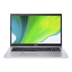 acer 2024 Aspire 17.3'' FHD IPS Laptop PC Intel 4-Core i7-1165G7 Iris Xe Graphics 12GB DDR4 256GB NVMe SSD HDMI WiFi AC BT RJ45 USB-C Backlit Fingerprint Webcam Windows 10 Home w/RE USB