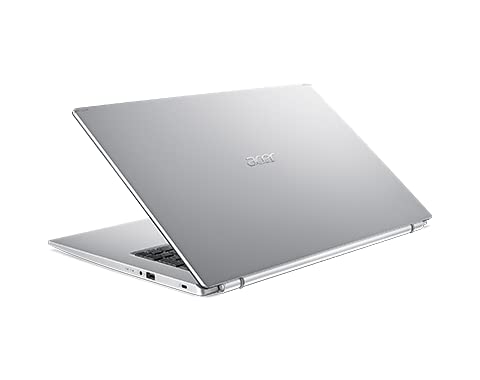 acer 2024 Aspire 17.3'' FHD IPS Laptop PC Intel 4-Core i7-1165G7 Iris Xe Graphics 12GB DDR4 256GB NVMe SSD HDMI WiFi AC BT RJ45 USB-C Backlit Fingerprint Webcam Windows 10 Home w/RE USB