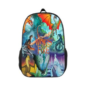 hokexalst premium material durable 17" boys girls lightweight large capacity simple backpack shoulder bags