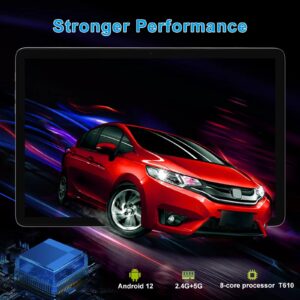 FESABOLE 2024 Newest 2 in 1 Tablet 10 inch Tablet 128GB Storage 1TB Expand Octa- Core Android Tablet Main13MP 5G WiFi Tablet IPS FHD with Stylus Keyboard