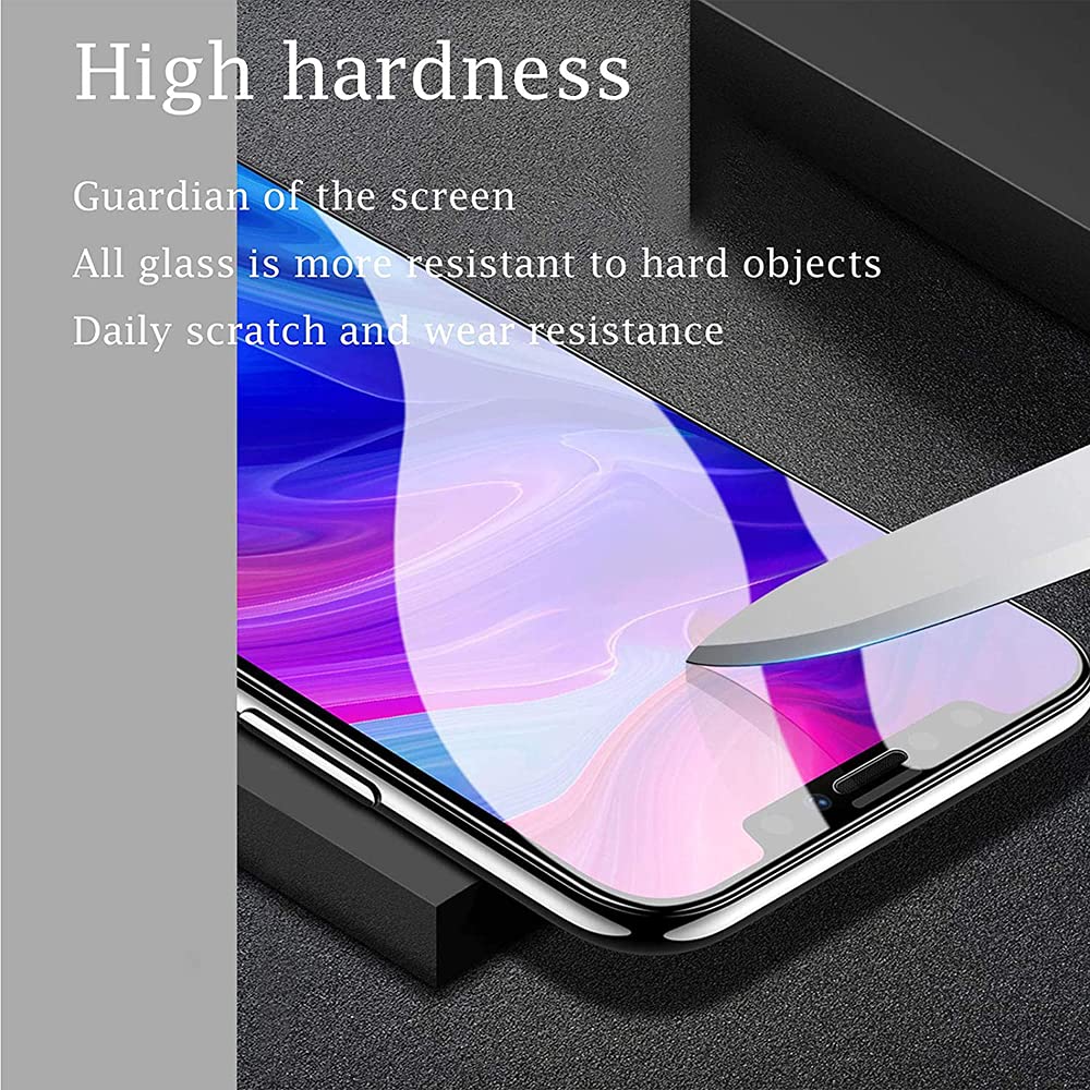 Futanwei [4 Pack] Screen Protector for Vortex Z22 Cell Phone | Vortex Z22 Screen Protectors | Tempered Glass Film | 9H Hardness | HD Transparency | Bubble Free | Anti-Scratch | Anti-Fingerprint