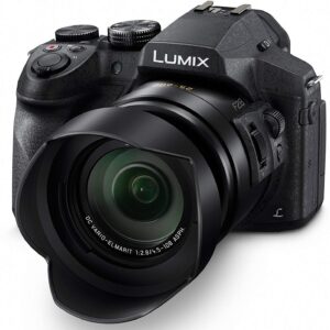 Panasonic LUMIX FZ300 Long Zoom Digital Camera (Black) with Advanced Accessory and Travel Bundle | DMC-FZ300K | Extended 3 Years Panasonic Warranty | Lumix Camera