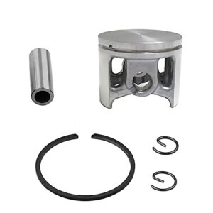 Realman 027-132-020 027-132-032 027-132-050 44mm Cylinder Piston Ring Rebuild Kit For Makita Chainsaw DCS-520 DCS-5200 DCS-5200i Dolmar 111 115 115i PS-52 Chainsaw