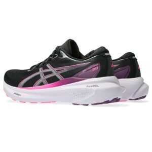 ASICS Women's Gel-Kayano 30 Running Shoes, 8.5, Black/Lilac HINT