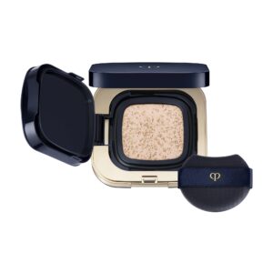 clé de peau beauté, radiant cushion foundation dewy, very light ivory