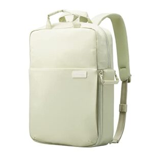 elecom bm-of04gn2 off-toco computer case, 3-way pc backpack, business & casual, green, size m