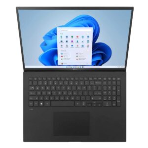 LG 2022 Gram Ultralight Laptop 80Wh Battery 17" WQXGA IPS Intel i7-1260P 16GB LPDDR5 2TB (1TBx2) NVMe SSD Iris Xe Graphics Backlit Keyboard WiFi 6E Thunderbolt 4 Windows 10 Pro w/RATZK 32GB USB