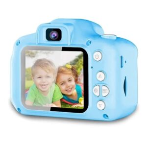 Children Digital Camera, Gift Fall Resistant Children Mini Camera 32GB Maximum Memory Card for 3‑12 Yrs for Travel