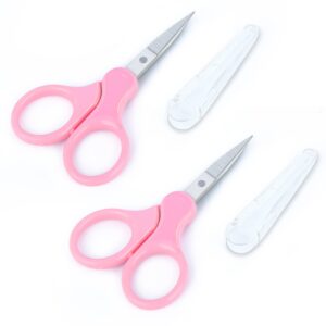 small scissors all purpose,3.5 inch mini sharp scissors for beauty/sewing/crafts(2 pack)
