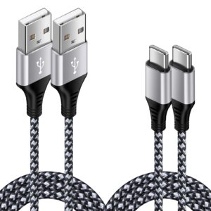 samsung usb c power cord charger phone c type android usb cable data transfer & fast charging 2pack for galaxy a14 a54 samsung s23 s22 s21 s10 s9 a11 a13 a12 a53 a04s a03s pixel google 7 6 pro