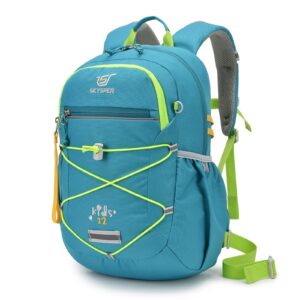 skysper kids backpack 12l children school bag child boy girl outdoor travel pack ages 4-8 for day trips classes camping(teal)