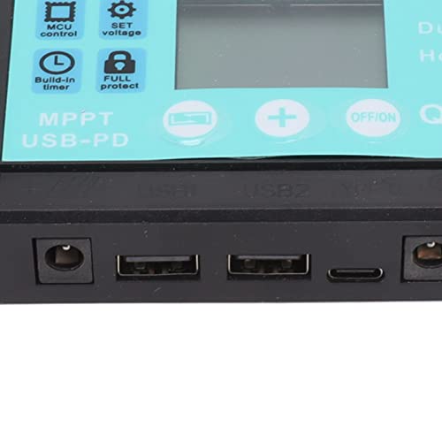 MPPT Regulator, Accurate Solar Charge Controller No Power Start Easy To Install Short Circuit Protection for Household (10A)