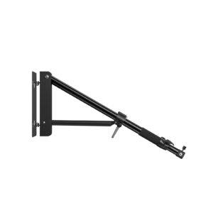 SmallRig 148CM Wall Mount Light Stand Boom Arm with Triangle Base, 180° Adjustable Ring Light Wall Mount for Photography Studio, COB Light, Softbox, RA-W150-4172