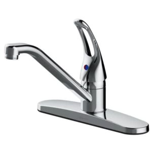 Seasons Anchor Point Single Handle Kitchen Faucet, with Deckplate, 1.8gpm