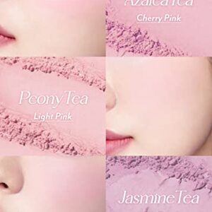 I'm Meme Palette - Afternoon Tea Blusher | Blossom Tea Blended, Cool Tone Blush for Cheek, Soft Pink, Peach, Lavender, 3 Shades Palette, Matte Powder Blush for Face & Cheeks, For All Skin Tones, 0.4oz