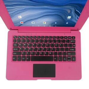 EVRAIN 10.1inch Android Netbook, Portable Laptop with A133P CPU, 2GB RAM 64GB ROM 800x1280 IPS Screen (Pink)