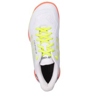 YONEX Power Cushion Comfort Z3 Womens Indoor Court Shoe (White) (us_Footwear_Size_System, Adult, Women, Numeric, Medium, Numeric_9)