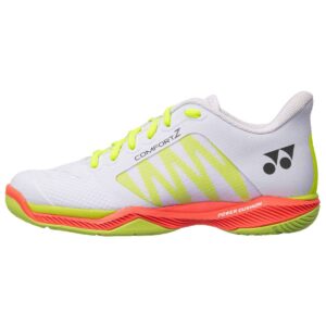 YONEX Power Cushion Comfort Z3 Womens Indoor Court Shoe (White) (us_Footwear_Size_System, Adult, Women, Numeric, Medium, Numeric_9)