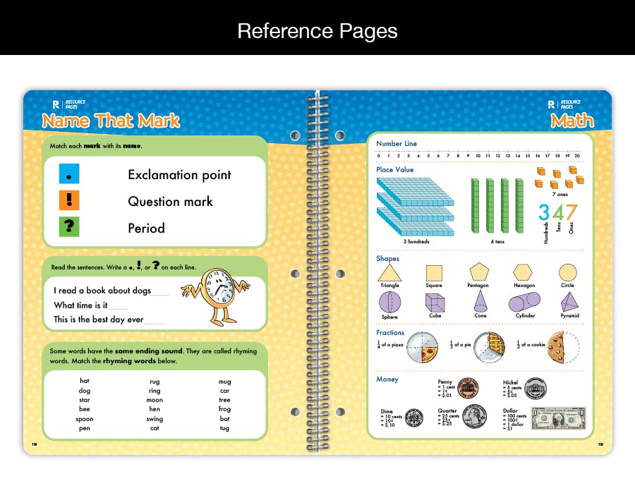 Dated Primary Student Planner 2023-2024 Academic School Year, Large (8.5" by 11") Block Style Datebook with Classic Primary Block Cover