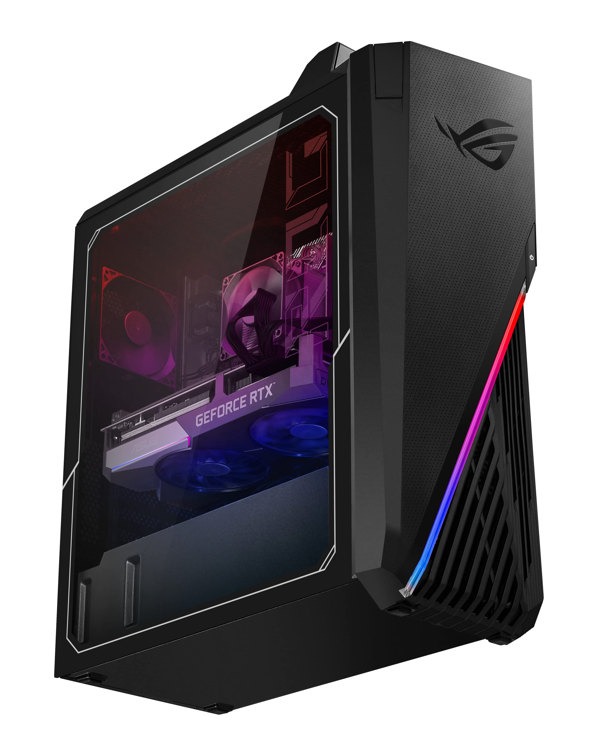 ASUS ROG Strix GA15DK Gaming Desktop PC, AMD Ryzen 7 5800X, GeForce RTX 3070, 16GB DDR4 RAM, 1TB SSD, Wi-Fi 5, Windows 10 Home, GA15DK-DS776,Black