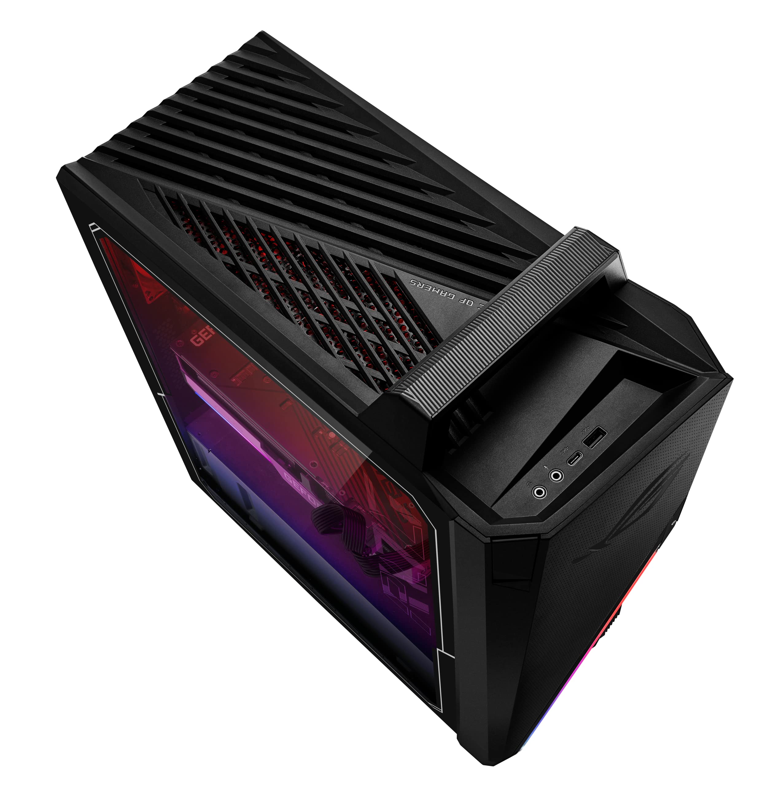 ASUS ROG Strix GA15DK Gaming Desktop PC, AMD Ryzen 7 5800X, GeForce RTX 3070, 16GB DDR4 RAM, 1TB SSD, Wi-Fi 5, Windows 10 Home, GA15DK-DS776,Black