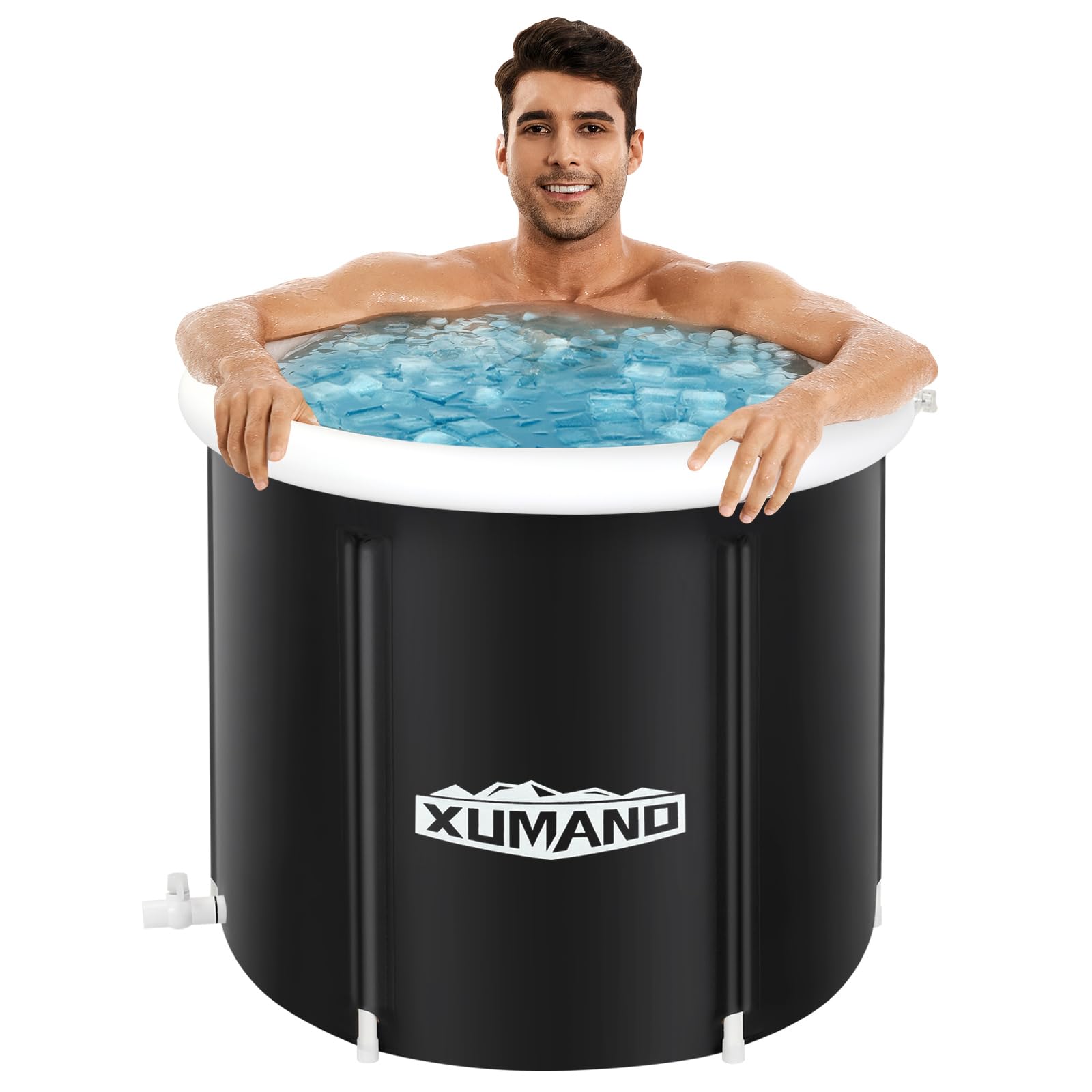 Ice Bath Tub, Ice Bath Tub for Athletes, Cold Plunge Tub Outdoor, Portable Ice Bath Tub, Ice Tub, Ice Cold Therapy Bath Outdoor, Ice Bath Tub For Adults, Cold Plunge Tub