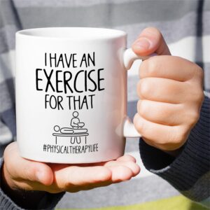 Retreez Funny PT Physical Therapy Mug Gift Therapist Exercise Physiotherapist Graduation Thank You 11 Oz Ceramic Coffee Mug - Sarcasm Inspirational birthday gift for friend coworker him her sis bro