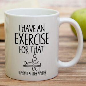 Retreez Funny PT Physical Therapy Mug Gift Therapist Exercise Physiotherapist Graduation Thank You 11 Oz Ceramic Coffee Mug - Sarcasm Inspirational birthday gift for friend coworker him her sis bro