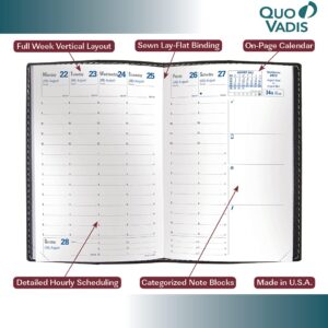 Quo Vadis 2024 Refill For Business Planner - Time Management Appointment Organizer