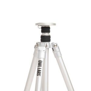 meeting owl 3 tripod - aluminium tripod, flexible mounting options, fully adjustable telescopic legs, carry case, compatible with meeting owl 3 and meeting owl pro
