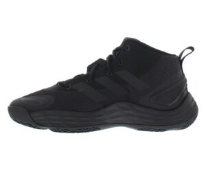 adidas exhibit a mid unisex shoes size 12, color: black
