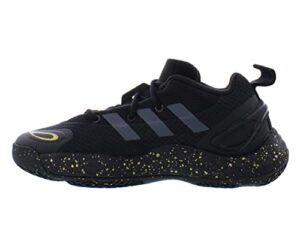 adidas exhibit a candace par womens shoes size 7, color: black/gold