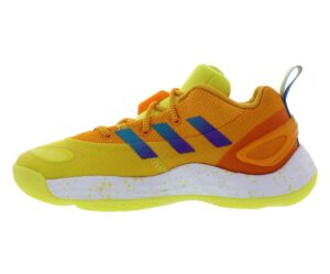 adidas women's exhibit a candace parker basketball shoes, tennessee orange/bright yellow/sonic fuchsia us 8.5