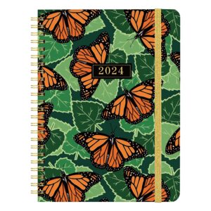 2024 planner - 2024 academic weekly & monthly planner with monthly tabs, daily planner yearly agenda calendar organizer, jan 2024-dec 2024, 6.3" x 8.5"