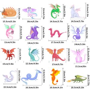 32 Pcs Dragon Party Decorations for Girls, Pink Dragon Birthday Party Supplies, Dragon Birthday Decorations, Dragon Hanging Swirl, Dragon Party Favor, Dragon Hanging Decor for Wall Ceiling Door Window