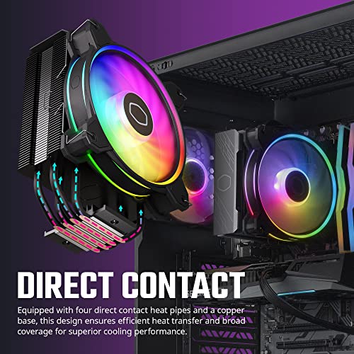 Cooler Master HAF 5 Pro High Performance Gaming PC - Intel i5 12400F - NVIDIA GeForce RTX 3060 Ti - 16GB DDR4 3200MHz - 1TB M.2 NVMe SSD – WiFi - Windows 11 - Desktop Computer,Black