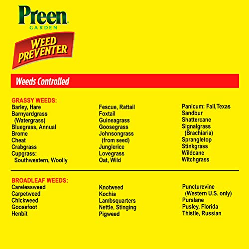 Preen Garden Weed Preventer - 22 lb. - Covers 3,520 sq. ft.