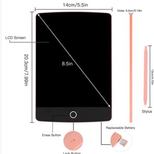 LCD Writing Tablet (Blue, 8.5 Inch)