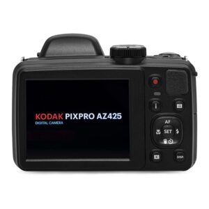 Kodak Pixpro AZ425 Astro Zoom 20MP Digital Camera with 42x Optical Zoom (Black) with Kodak 32GB SD Card Bundle (2 Items)