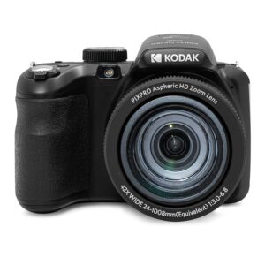 Kodak Pixpro AZ425 Astro Zoom 20MP Digital Camera with 42x Optical Zoom (Black) with Kodak 32GB SD Card Bundle (2 Items)