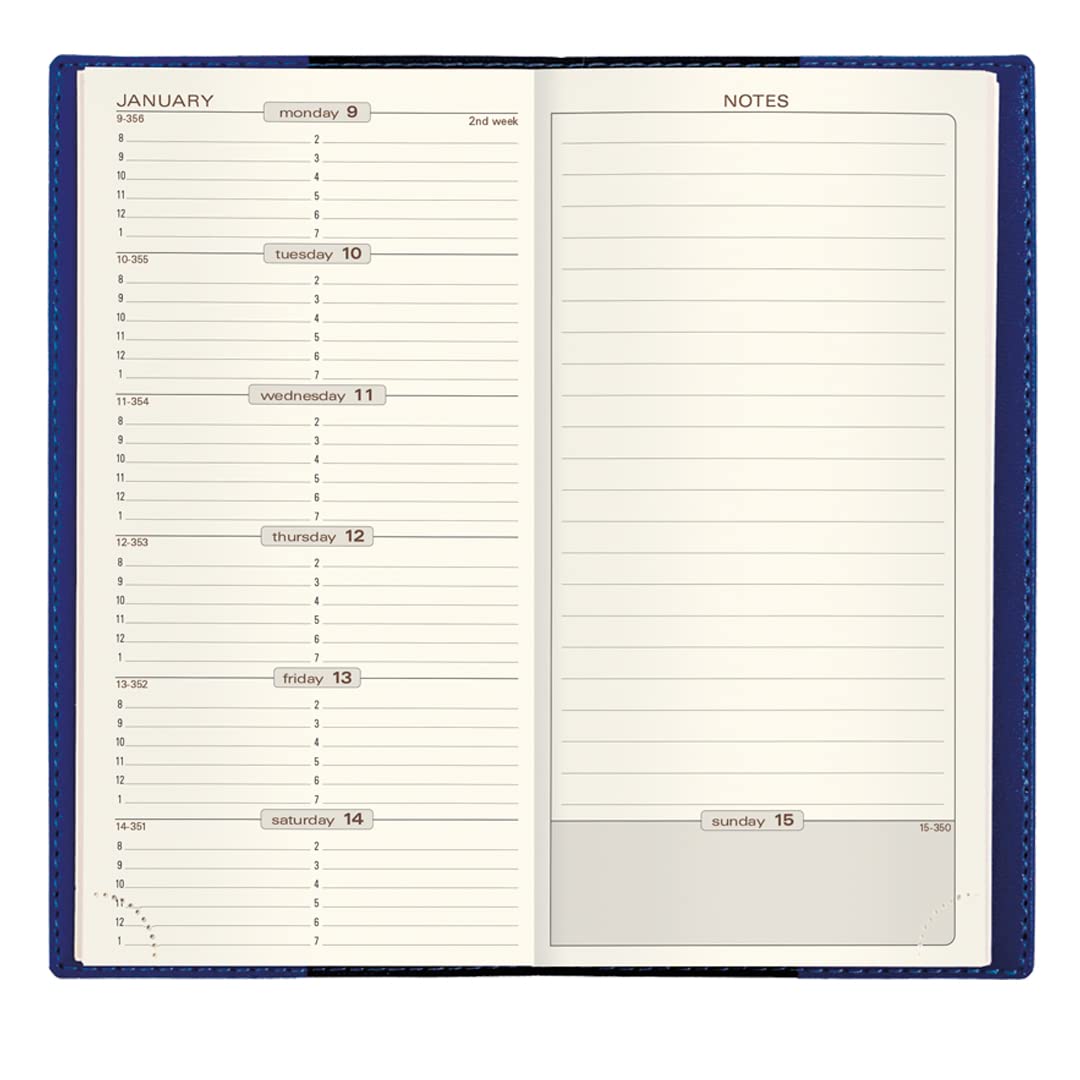 Quo Vadis 2024 Refill For Space 17 Planner - Appointment Journal for Business, School, and Life