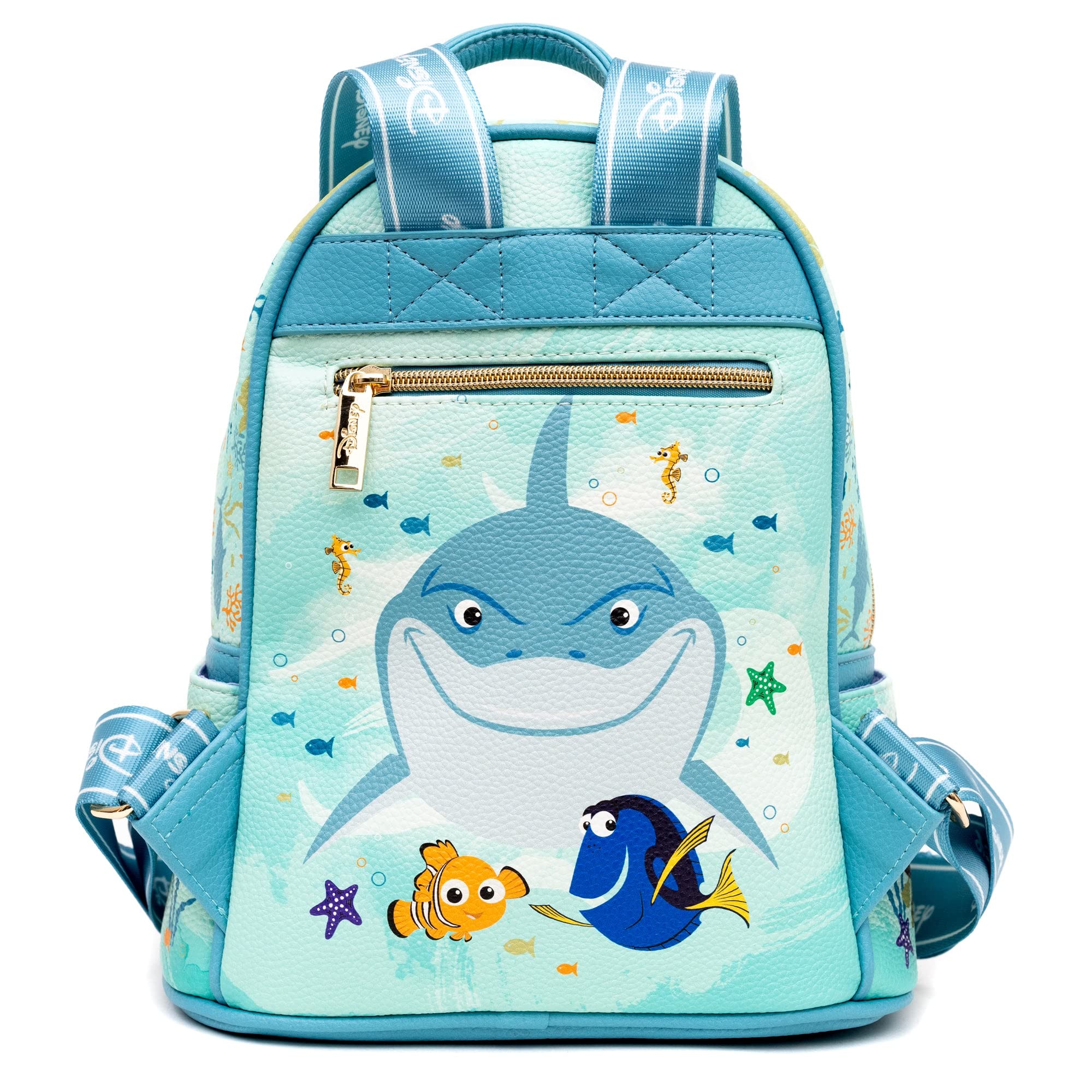 Wondapop Disney Pixar Finding Nemo 11" Vegan Leather Fashion Mini Backpack