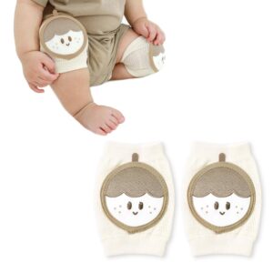 merebe baby knee protection pads (acorn)